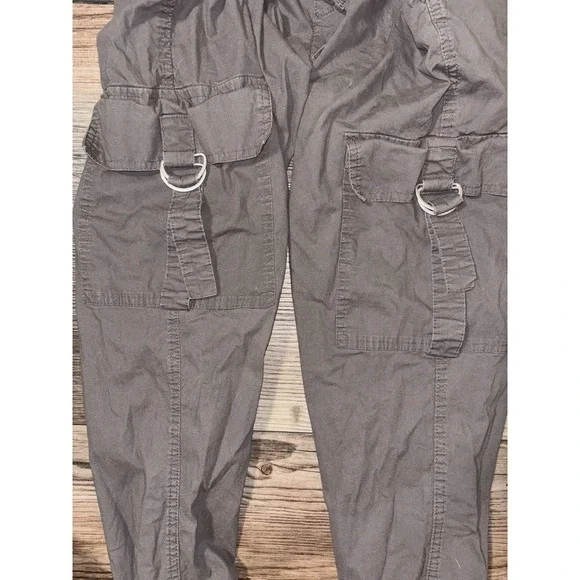 Rachel Paige Women's Gray Cargo Pants Size Small 98% Cotton Excellent Condition - Picture 5 of 5